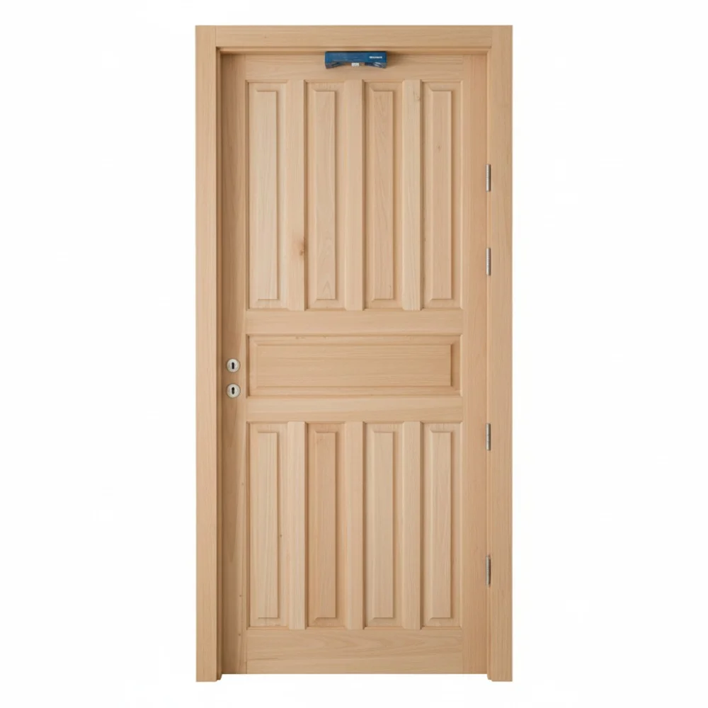 Porta de Madeira Frisada com Batente