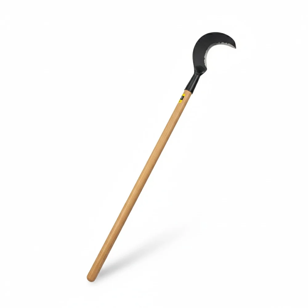 Foice para Capina com Cabo de Madeira